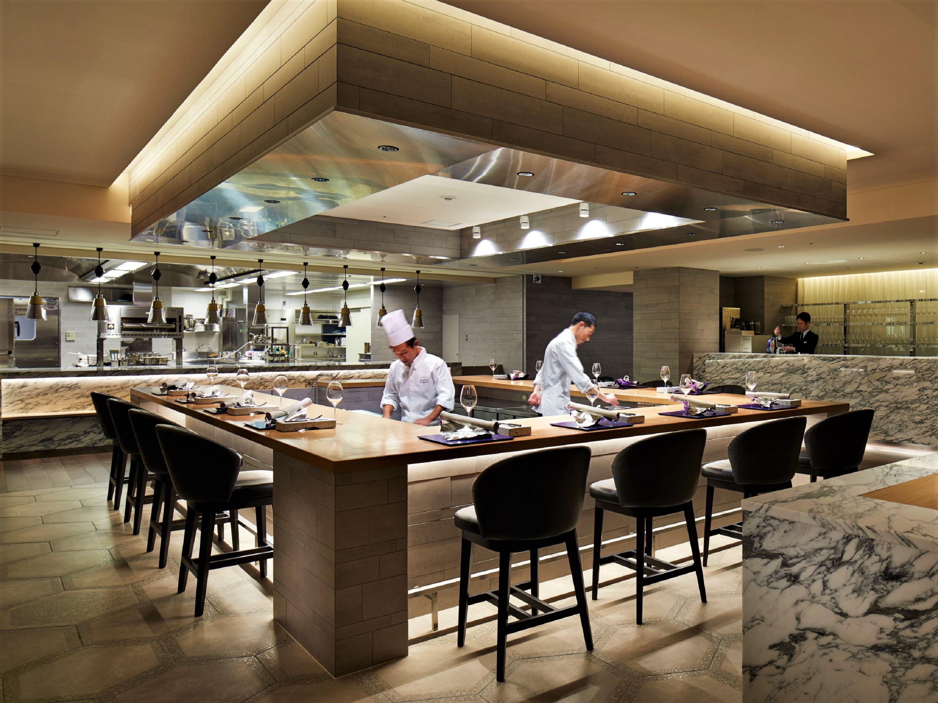 The Thousand Kyoto Eksteriør bilde The open kitchen at the restaurant
